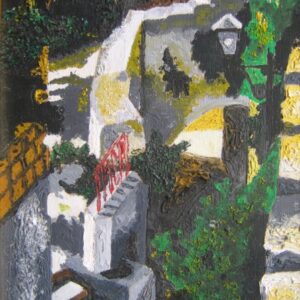 רחוב המשיח בעיר העתיקה בצפת -רולי שפר 